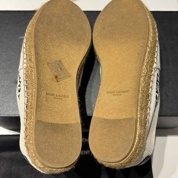 Saint Laurent signature canvas espadrilles - Picture 9 of 9